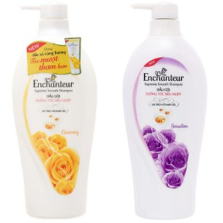 [Chính hãng ™] Dầu gội Enchanteur 650g. Có 2 màu vàng/ tím