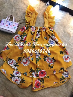 Bộ cánh tiên hoa lụa cát