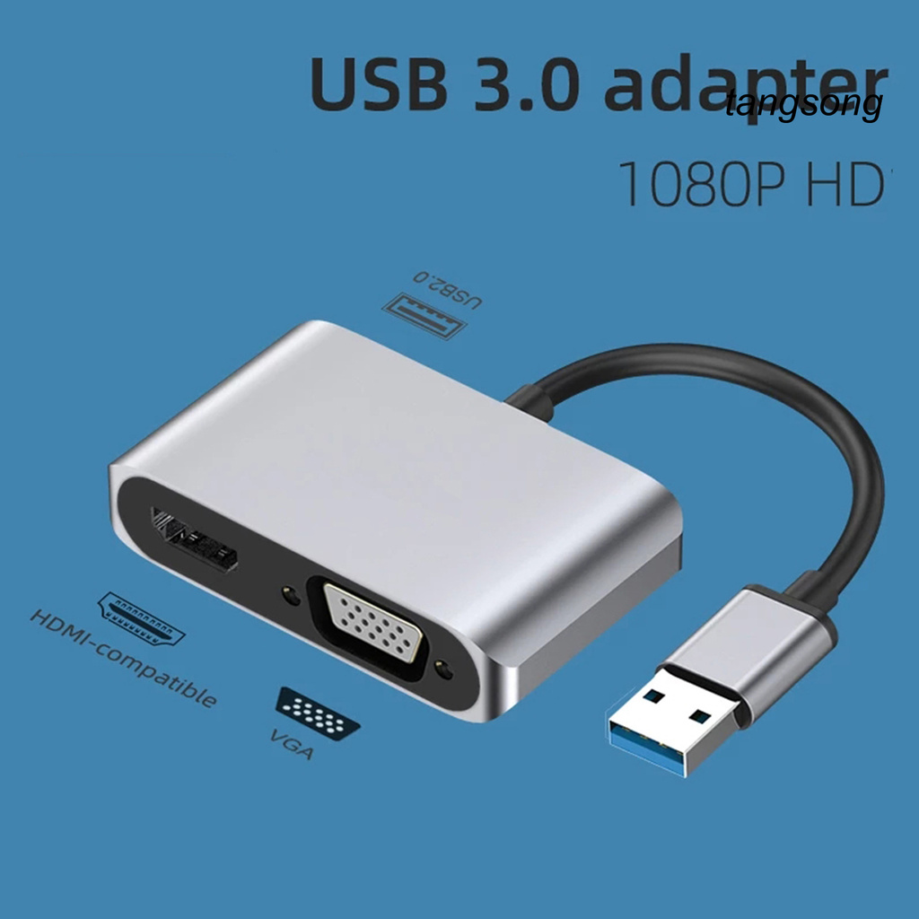 Thiết Bị Truyền Dữ Liệu Tốc Độ Máy Tính Ts-3 Trong 1 Usb 3.0 Sang Hdmi