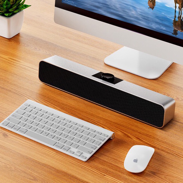 Loa Thanh Vi Tính Bluetooth Gaming Soundbar Để Bàn E-350S, Siêu Trầm Dùng Cho Máy Vi Tính PC, Laptop, Tivi