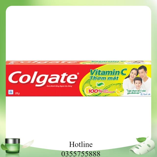 Kem đánh răng Colgate Vitamin C 170g