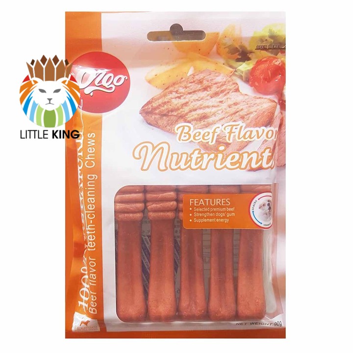 Xương gặm cho chó Orgo 90gr giúp sạch răng, thơm miệng và bổ xung canxi Little King pet shop