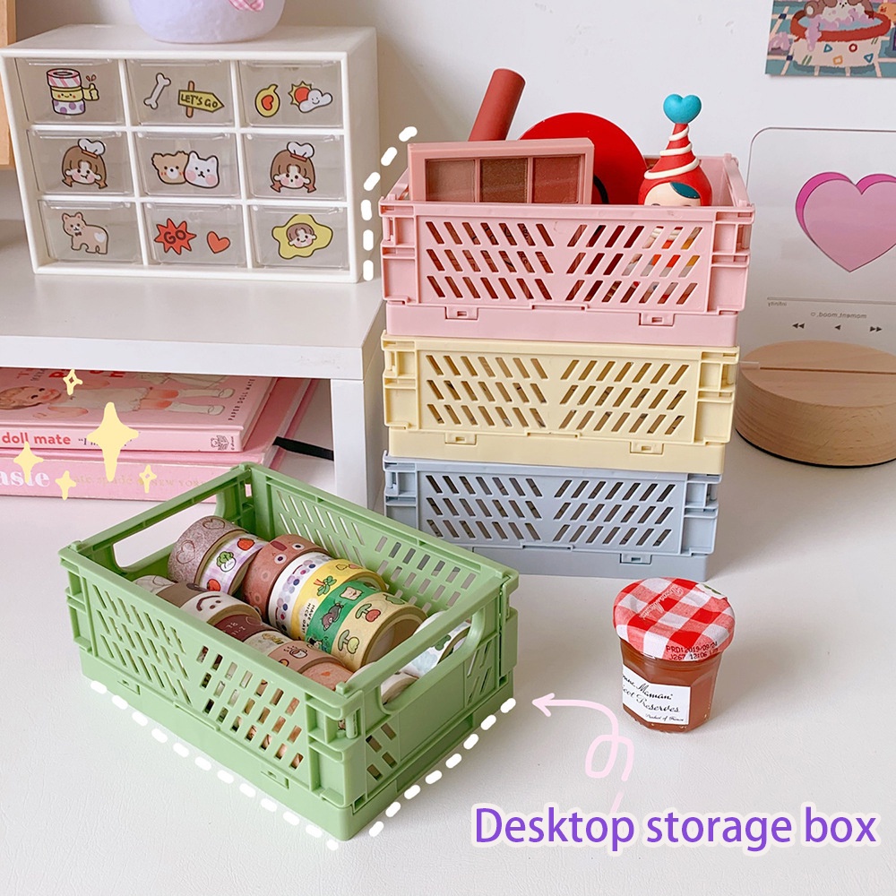 Handy Foldable Plastic Tableware Storage Box