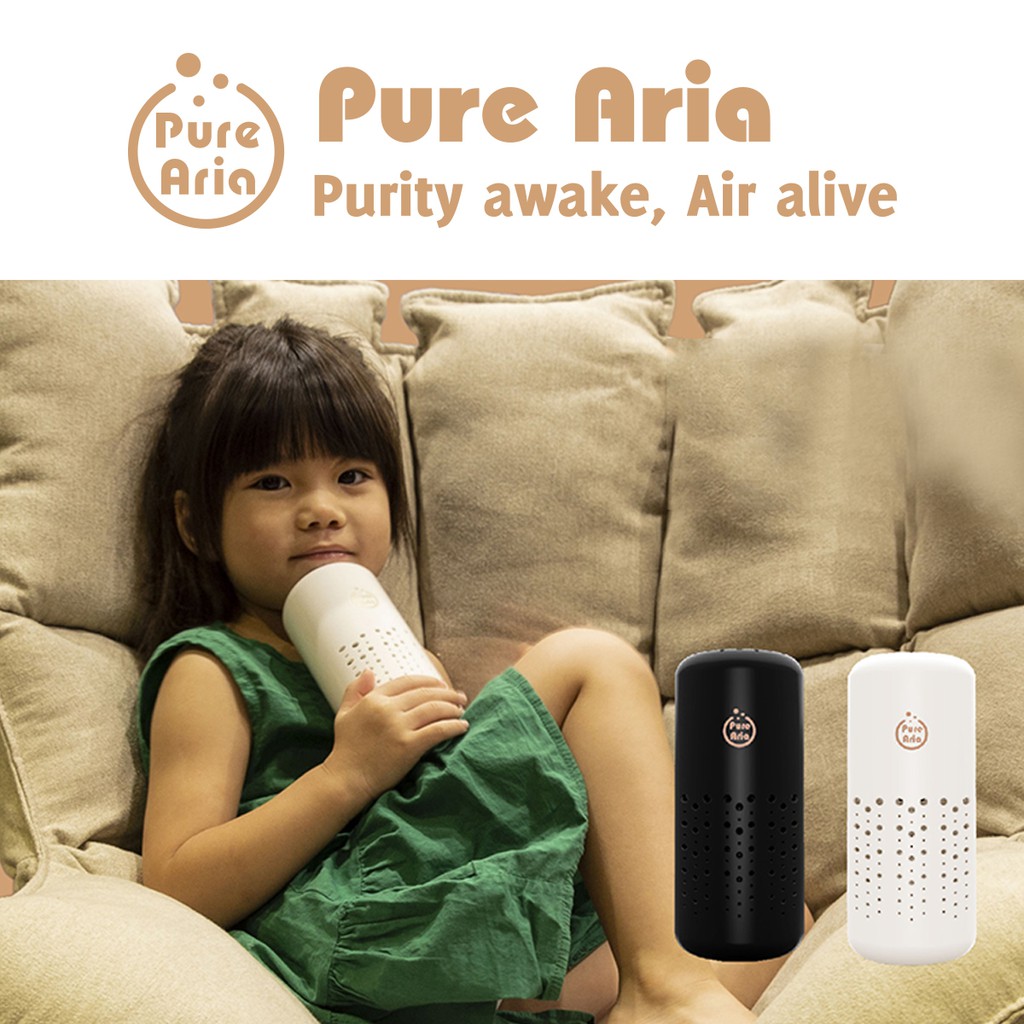 [Mã BMBAU300 giảm 10% đơn 499K] Máy Lọc Không Khí AIRQ Pure Aria Q581 Màu Đen Nhập Khẩu Chính Hãng