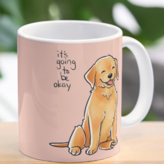 Cốc sứ Cún con "Sẽ ổn thôi" Mug