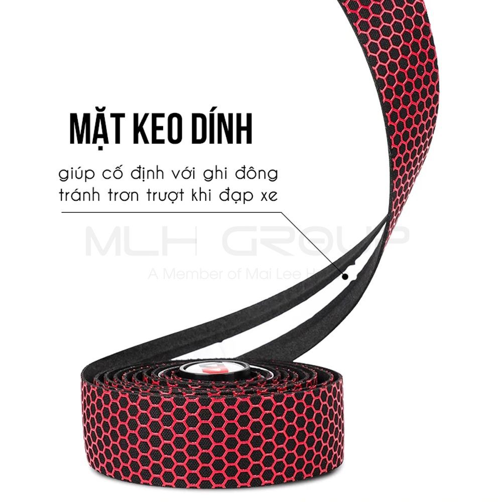 Băng Cuộc Quấn Ghi Đông Xe Đạp Chống Trơn Trượt Lưới tổ ông cho Xe Đạp Đua Thể Thao, xe đạp cuộc MLH