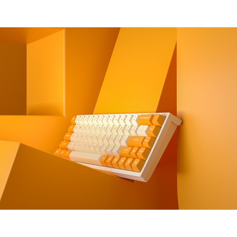 Phím cơ không dây FL-Esports FL680 SAM Banana led RGB/ Bluetooth / Wireless 2.4Ghz / Gateron Cap Switch