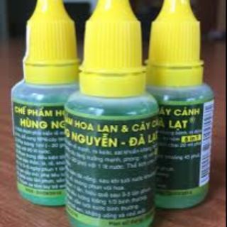 Chế phẩm hùng nguyễn = Siêu ra rể, kích keiki, trừ nhiều loại nấm cho hoa lan và cây cảnh giá 25k/ lọ