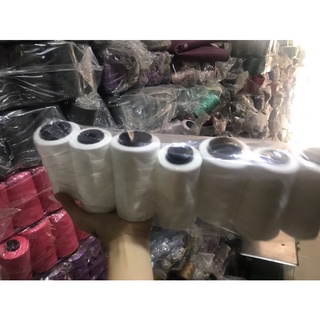 Chỉ coton trắng 77 / 1 lốc