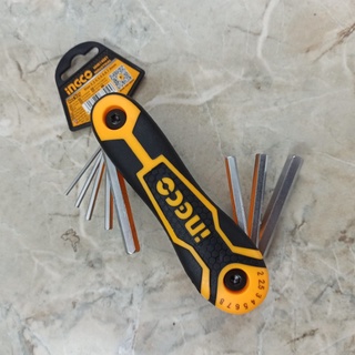 Bộ 8 chìa lục giác ingco hhk14081