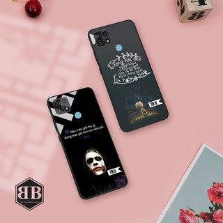 Ốp lưng kính cường lực Oppo A15 / A15S hình in tâm trạng buồn