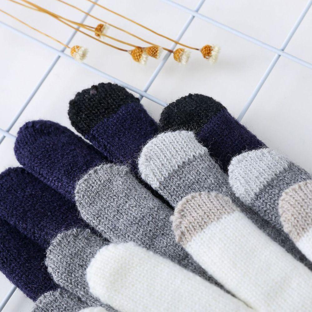 Găng Tay Len Cashmere Mềm Giữ Ấm Mùa Đông MIHAN1