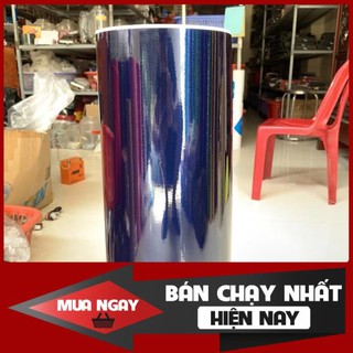 Giấy decal sơn màu xanh tím than loại 3 lớp cao cấp khổ cao 60cm x 1m