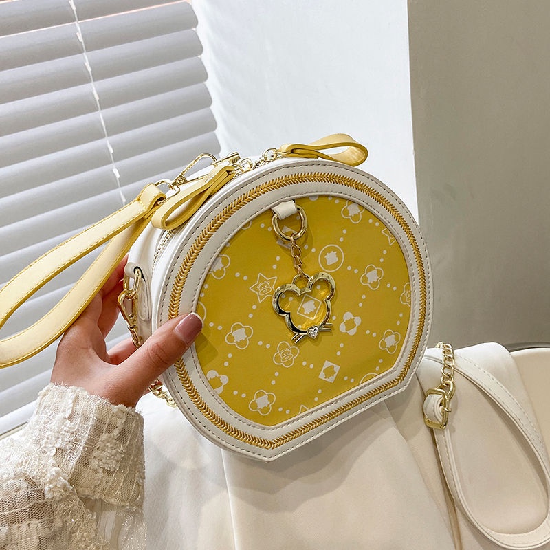 Túi Xách Mini Dáng Tròn Thời Trang Mùa Hè Cho Bé Gái