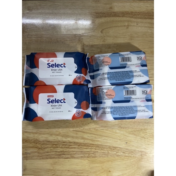 Khăn ướt WET TISSUES 20 tờ