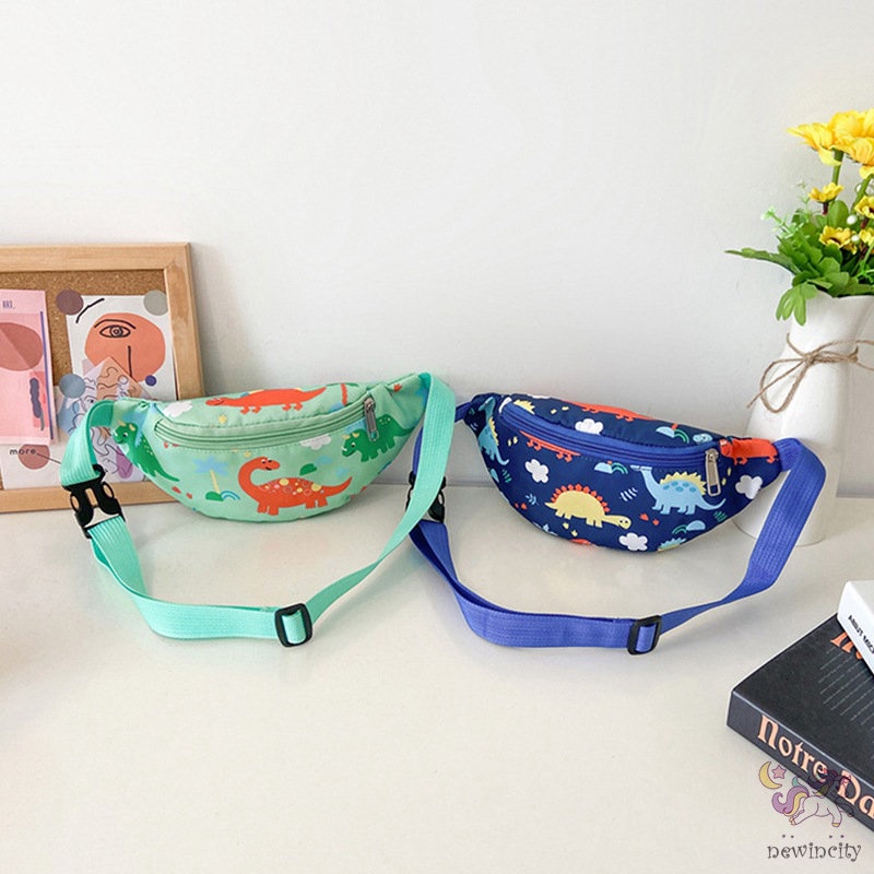 Túi Đeo Chéo Ngực Kiểu Hoạt Hình Hàn Quốc Dễ Thương Cho Bé