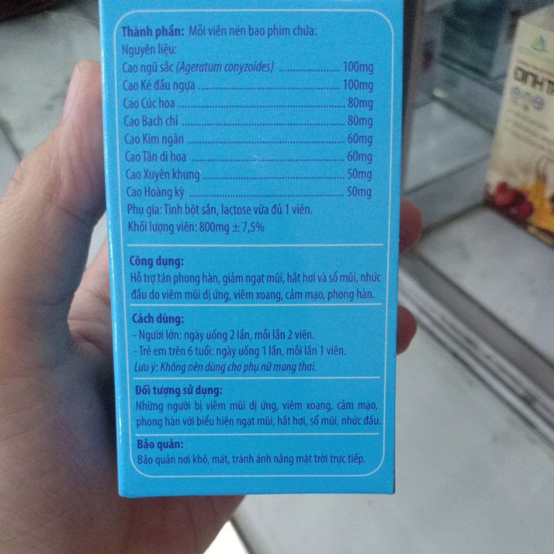 Agera extra hỗ trợ giảm viêm xoang, viêm mũi dị ứng mạn tính