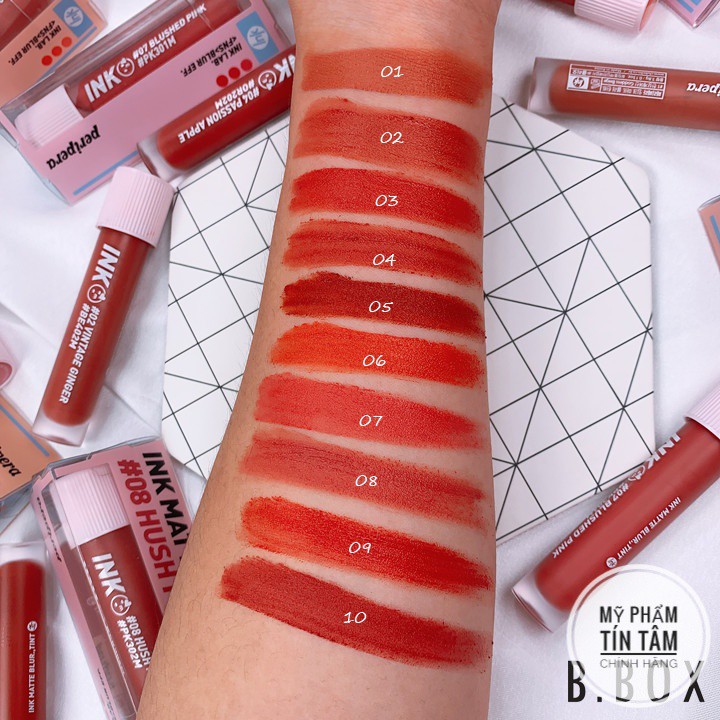 Son Kem Lì Peripera Ink Matte Blur Tint Hàn Quốc