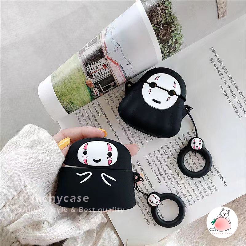Vỏ Bảo Vệ Hộp Sạc Tai Nghe Airpods 1 2 Pro Air Pod 3 Không Dây Chống Thất Lạc Hình Vô Diện Thời Trang