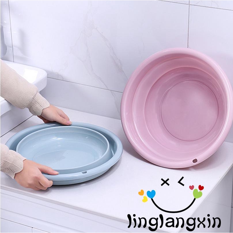 Thau nhựa silicon có thể xếp gọn tiện dụng