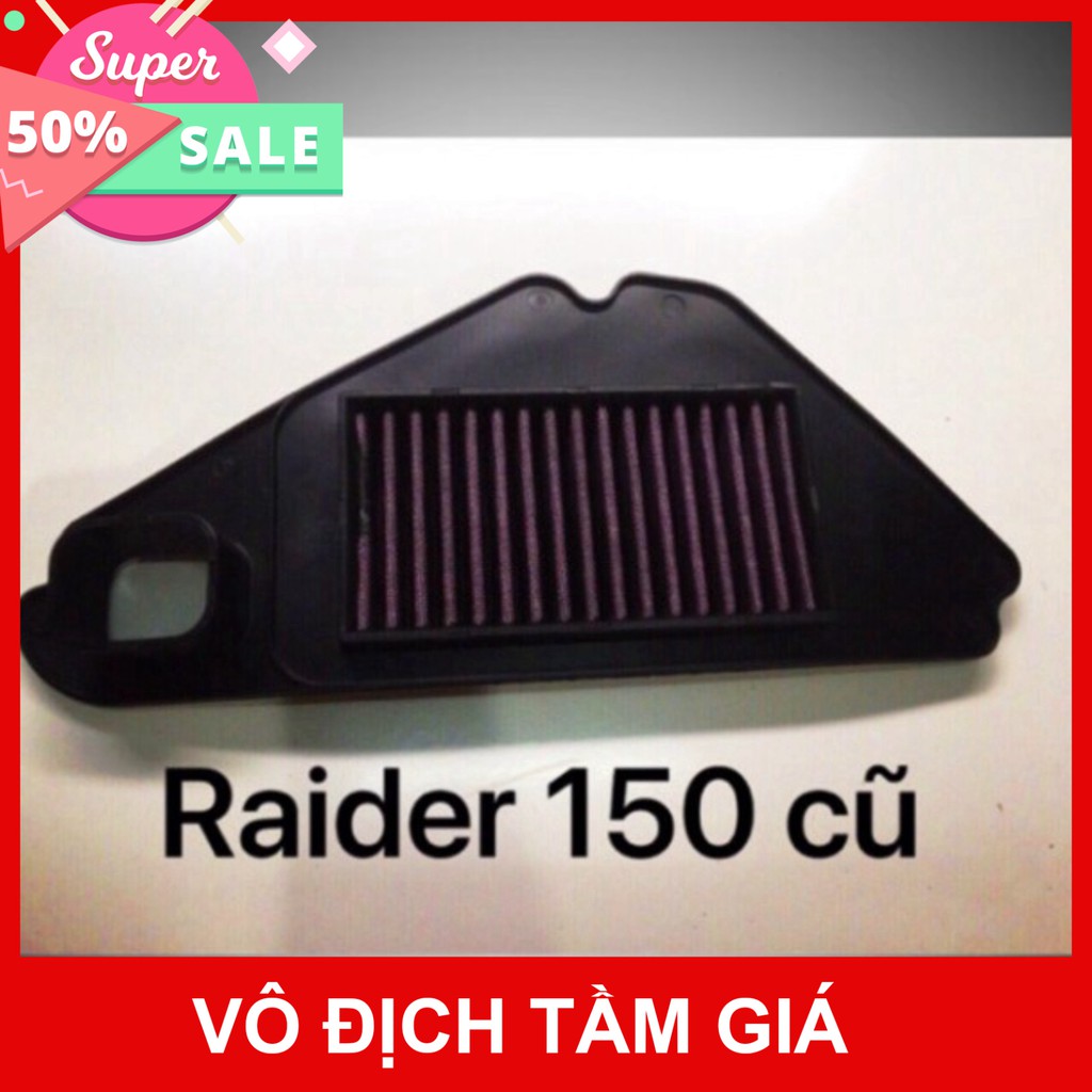 [HÀNG LOẠI 1] Lọc gió độ Exciter , Winner, Raider , Click , Vario, Airblade và lọc nhớt thép MS 800 ĐẠI_KA_GROUP