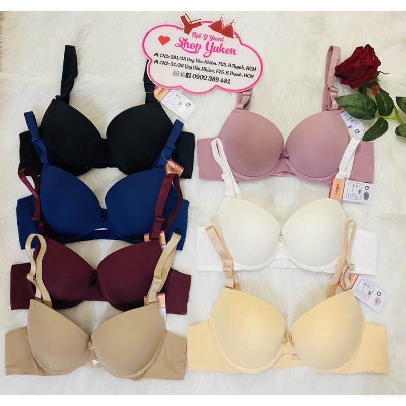 ♥️ Áo Lót Nữ ♥️  Áo Ngực Dày Siêu Độn 5cm 3 móc cài hàng Chính Hãng Mút Dày Nhiều abc74.ab18 | BigBuy360 - bigbuy360.vn