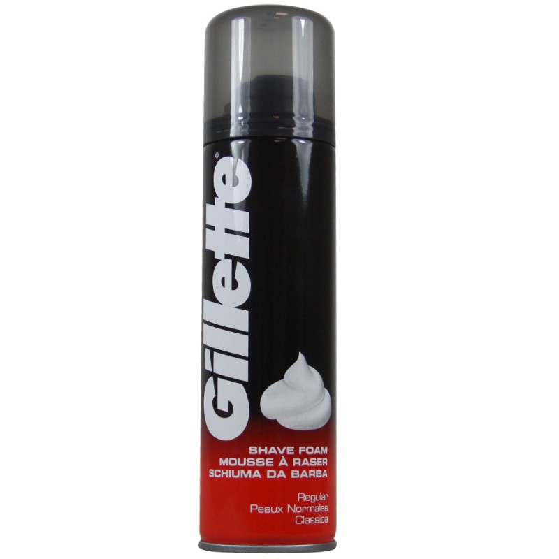 BỌT CẠO RÂU GILLETTE Shave Foam 200ml (Đỏ) 200ml - SHOP DIỆU HUYỀN