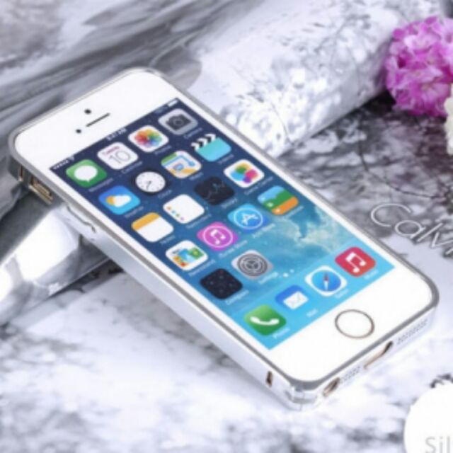 VIỀN NHÔM MÓC CÂU CROSS ĐT táo 4/4S - 5/5S - PK04