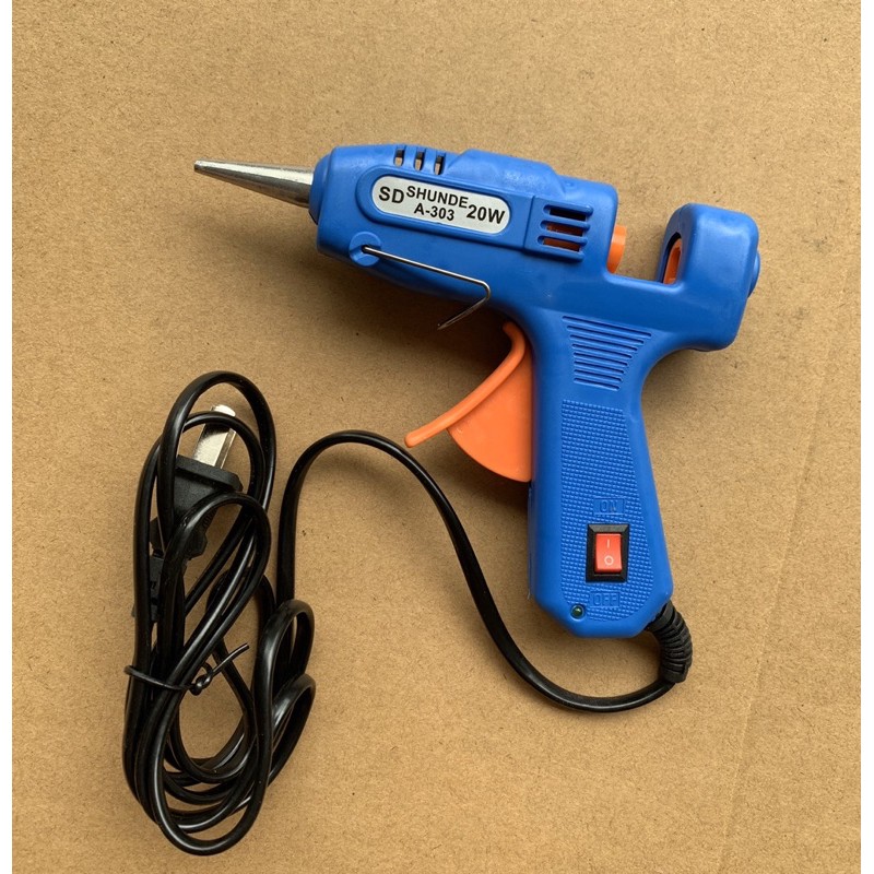 Súng bắn keo nến nhỏ (20w), súng bắn keo nến to (80w)
