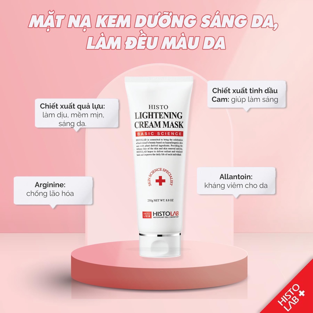 Mặt Nạ Kem dưỡng trắng da Lightening