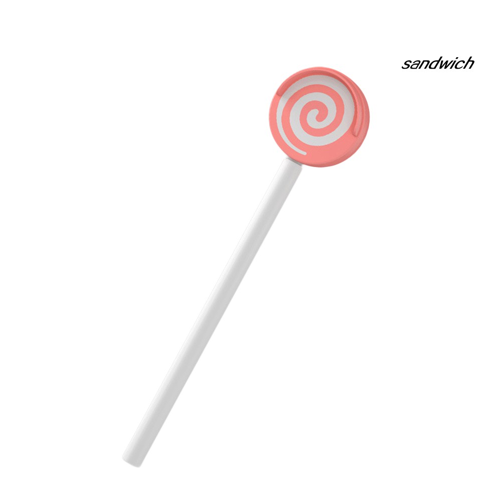 Dụng Cụ Cạo Làm Sạch Lưỡi Cho Bé Hình Kẹo Mút Dễ Thương