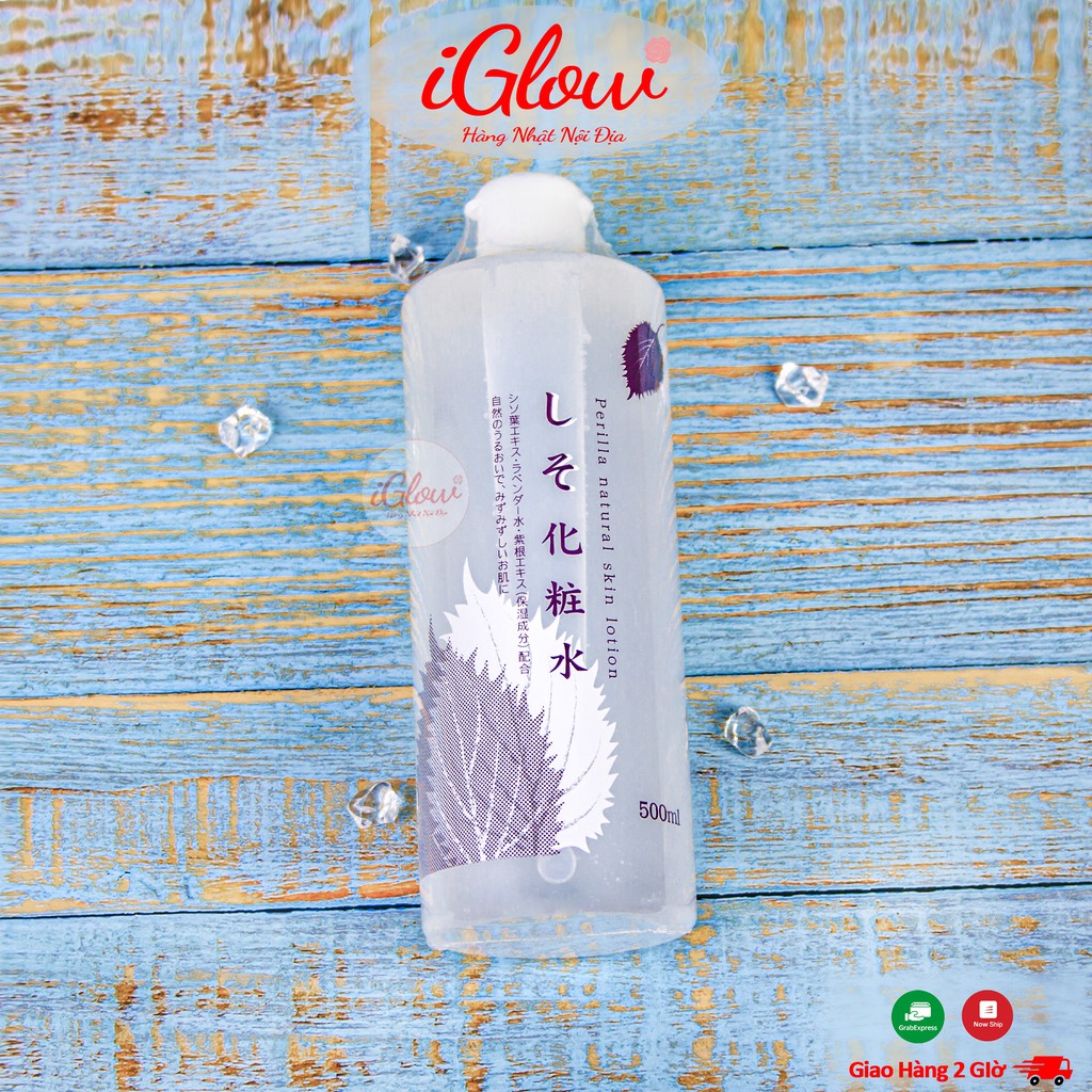 Nước hoa hồng lotion toner diếp cá, tía tô Dokudami Nhật Bản