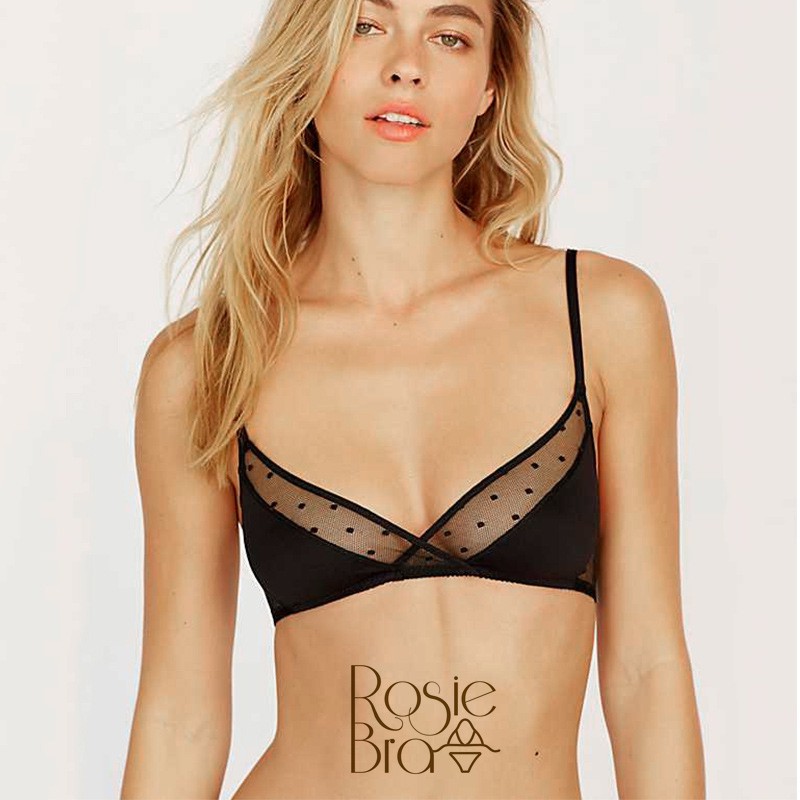 Bralette lưới siêu mỏng mát không gọng không đệm cho mùa hè B112