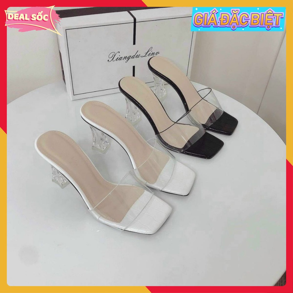 Guốc cao gót quai trong 7p mã L99