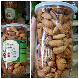 Hạnh nhân rang bơ- Hộp 450gr