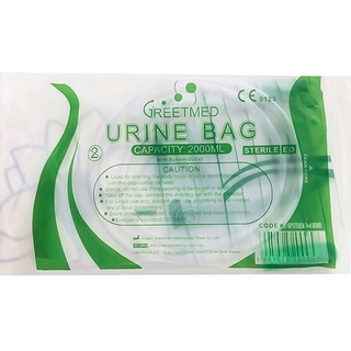 10 chiếc túi Urine Bag Greetmed đựng nước tiểu 2000ml.