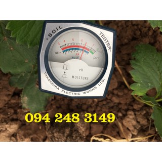 Máy đo pH và độ ẩm đất DM15 (Takemura-Nhật)