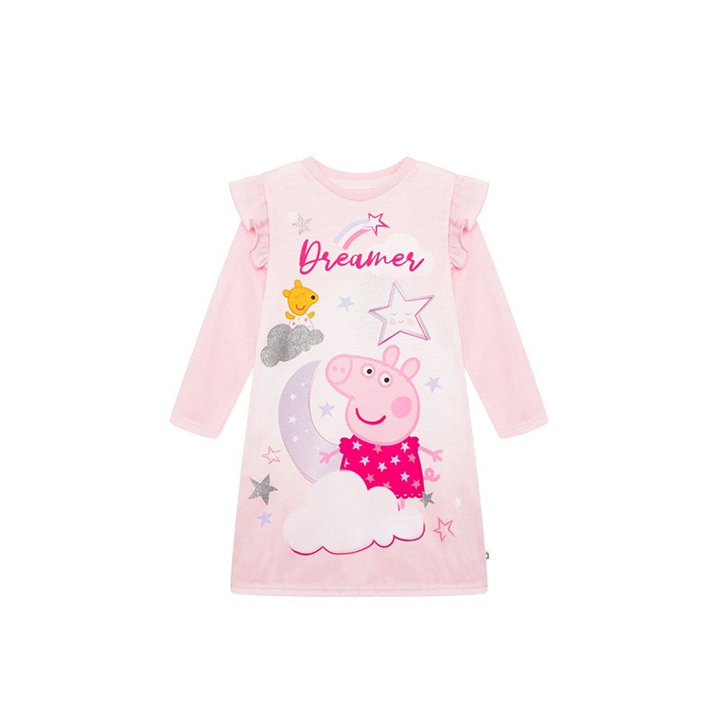 Váy Hồng Cánh Tiên Peppa MW7745 cho Bé Gái 2-7 Tuổi Mẫu Mới 2022 - Jumping Beans Official Store