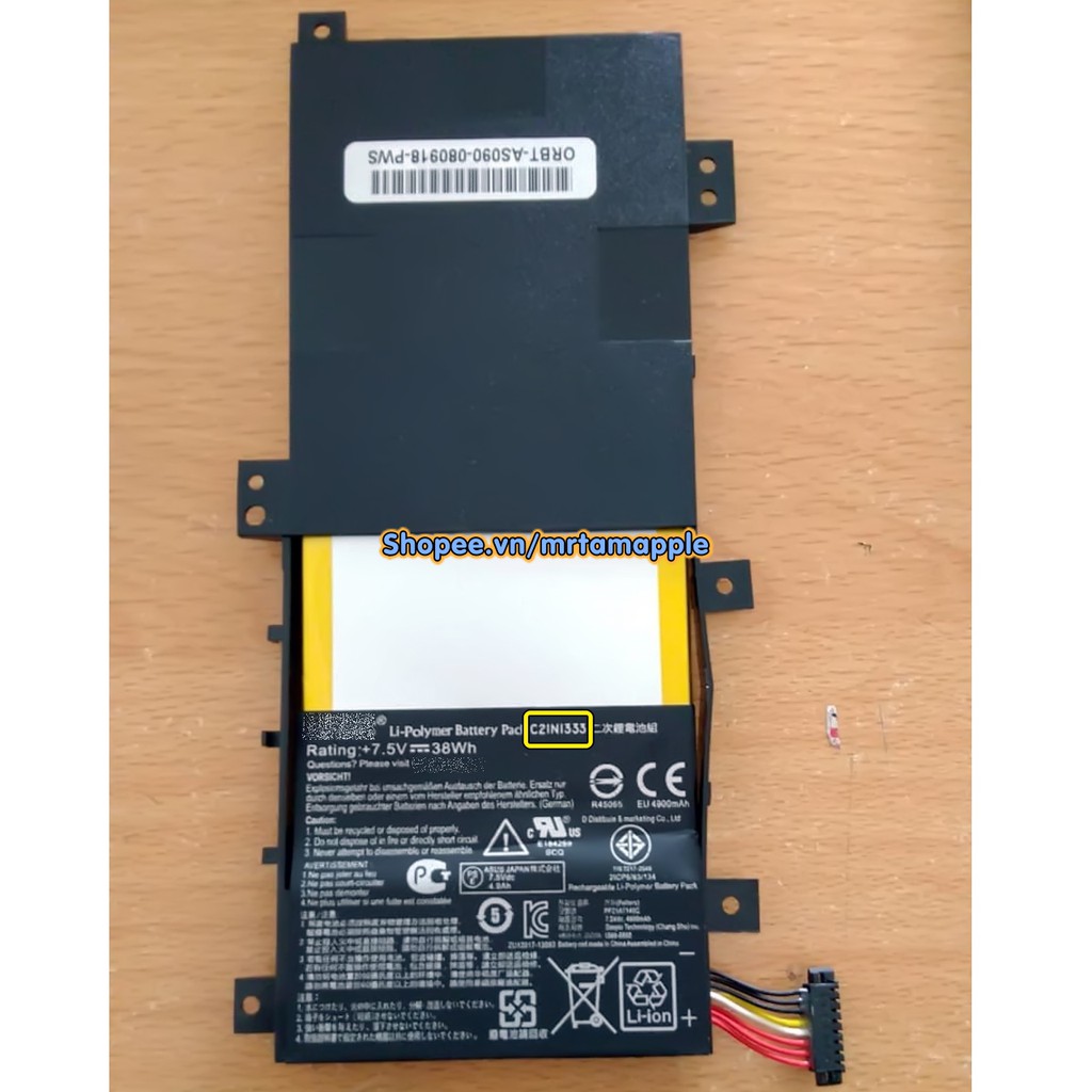 Pin Laptop ASUS TP550 (C21N1333) (ZIN) - Transformer Book TP550 TP550LA TP550LD