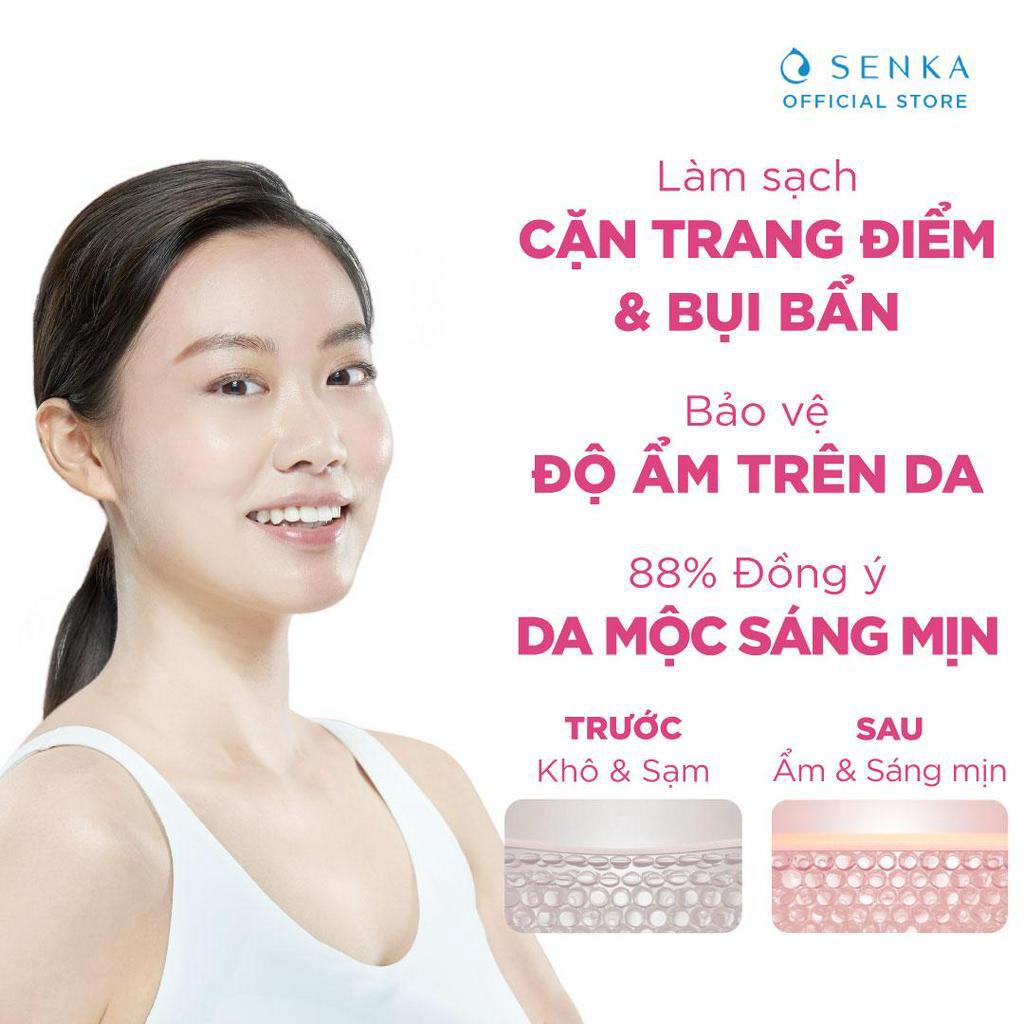 Nước tẩy trang dưỡng trắng Senka All Clear Water Micellar Formula White 230ml