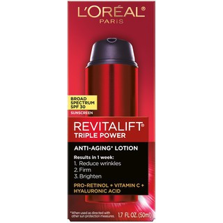 SERUM CHỐNG LÃO HÓA, CHỐNG NHĂN VÀ PHỤC HỒI DA LOREAL PARIS REVITALIFT TRIPLE POWER 30ML CHÍNH HÃNG - 7615