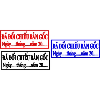 Con Dấu Đã Chiếu Bản Gốc - Khắc Dấu Theo Yêu Cầu - Chính Hãng