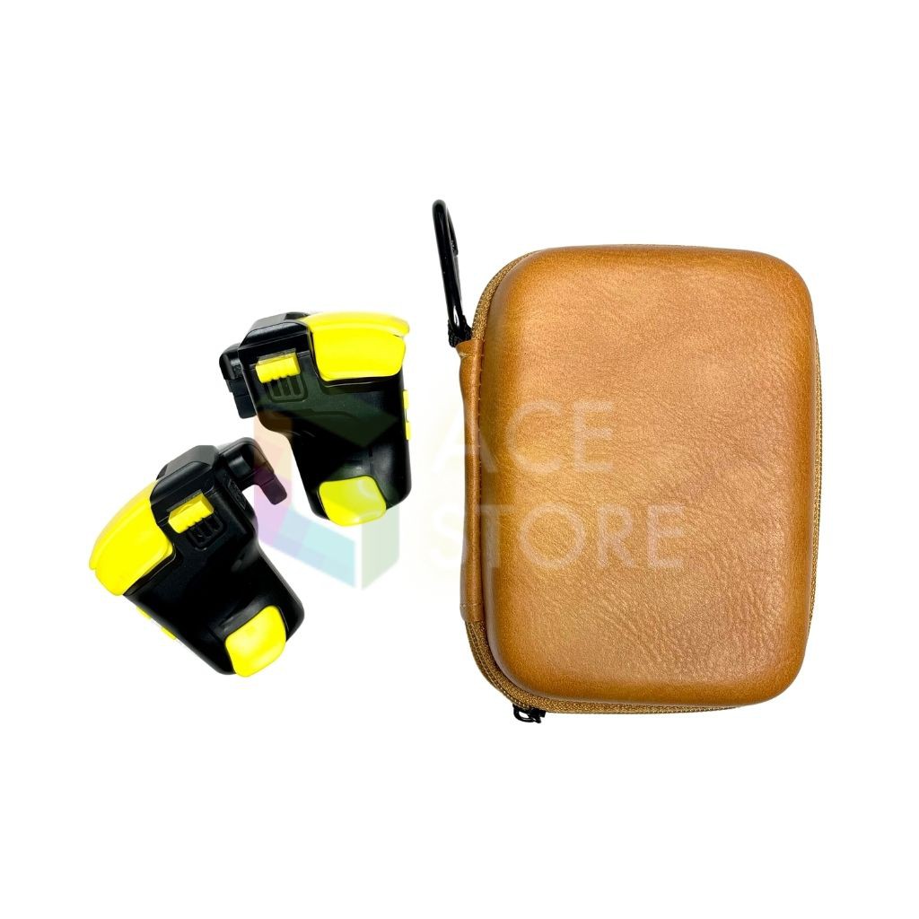 Hộp túi phụ kiện da điện thoại GBOX SLIM M, túi da chống sốc cho phụ kiện gaming, pin dư phòng, tai nghe, bộ sạc