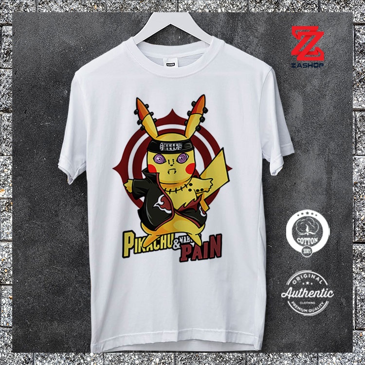 Áo Thun Nam In 3d P.i.k.a.c.h.u_12 Zashop form đẹp kiểu cá tính vải thấm hút mồ hôi
