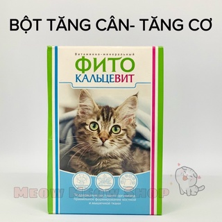 Bột tăng cân phyto calcevi kích thích ăn, hồi phục cho mèo 250g giá cực rẻ