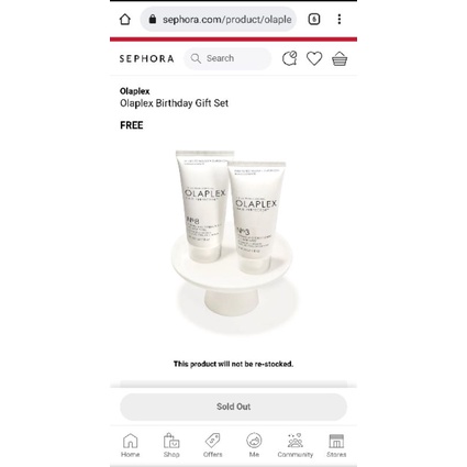 Mặt nạ dưỡng tóc Olaplex No.3 và No.8 tách set Sephora 30ml - Ribu shop