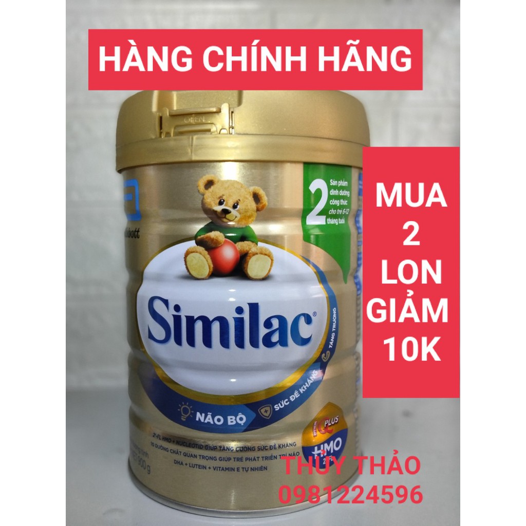 Sữa Similac số 1, số 2, Số 3, Số 4 900G