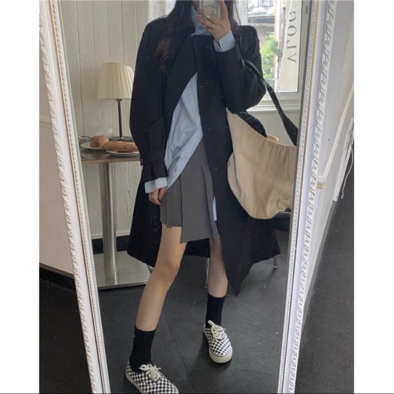 Áo mangto 4 nút cổ polo(kèm video review e tự quay) | BigBuy360 - bigbuy360.vn