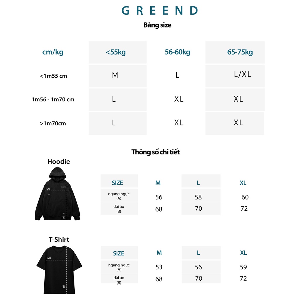 Áo Hoodie Greend Unisex Nỉ Bông Basic Local Brand Form rộng TyPo HD035 | BigBuy360 - bigbuy360.vn