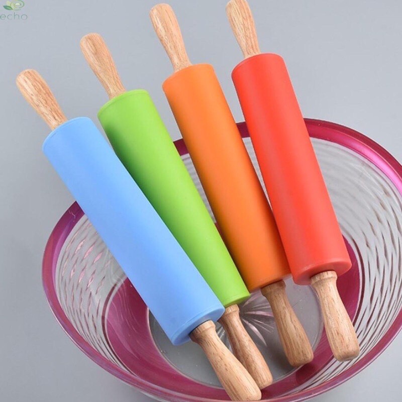 cây lăn bột làm bánh chống dính bằng silicon